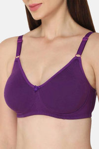 Intimacy Non-Padded Non-Wired High Coverage T-Shirt Bra - Magic Purple — thumbnail 6